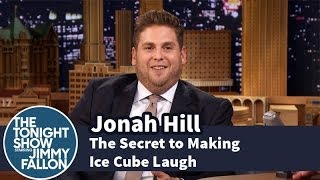 Jonah Hill Reveals the Secret to Making Ice Cube Laugh [upl. by Nichols]