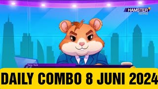 COMBO HARIAN HAMSTER KOMBAT SABTU 8 JUNI 2024 [upl. by Wesa80]