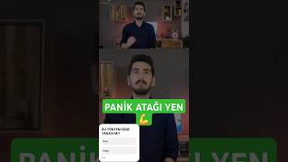 PANİK ATAKLA NASIL BAŞ EDİLİR  PANİK BOZUKLUK panikataktedavisi [upl. by Synned]