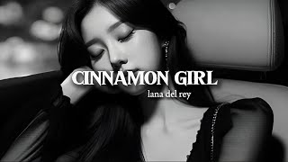 cinnamon girl  lana del rey edit audio [upl. by Allenotna]