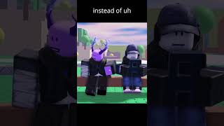 i was just trying to start a conversation  roblox shorts [upl. by Aramoy]