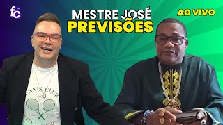 Mestre José faz previsões AO VIVO  Felipeh Campos [upl. by Ecallaw653]