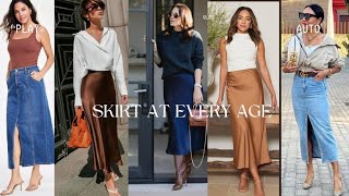 7 Skirt Tips to Stay Chic at Every Age 2024 Fashion Secrets for Women [upl. by Celka]