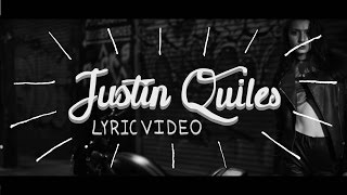 Justin Quiles  Me Curare Lyric Video [upl. by Dnyletak]