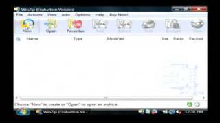 Computer Hardware amp Software Tips  How to Use Winzip [upl. by Idalina837]