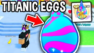 How You Can Get FREE TITANIC PETS Using These EGGS in Roblox Pet Simulator 99 [upl. by Johppah]