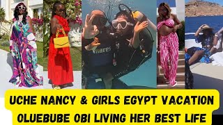 Watch Oluebube Obi WATER DIVING IN EGYPT Uche Nancy amp family EGYPT VACATION [upl. by Lachus]