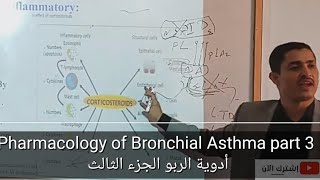 Pharmacology of Bronchial asthma part 3 الادوية المستخدمة في الربو الجزء 3 [upl. by Charteris]