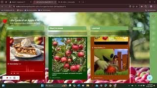 Padlet Life Cycle of an Apple KWL Chart [upl. by Atikihc220]