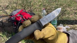 Cold Steel Pendleton Lite Hunter review and test [upl. by Yenots]