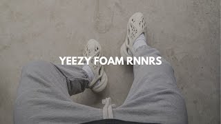 Styling the Yeezy Foam RNNRS  3 Outfits [upl. by Okimik]