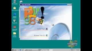 Installing Windows 98 In VMware without Serial Key 2 of 2 [upl. by Hagood]