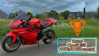 Review… Minerva megelli 250  ducati 848 concept [upl. by Kcitrap]