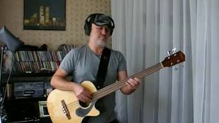 Fender CB60 SCE Fretless Acoustic Bass performed by Victor Levchenko [upl. by Sissel]