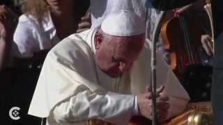 Charismatic Catholics pray over Pope Francis [upl. by Noyart]