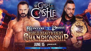 Match Card WWE Clash At The Castle 2024 [upl. by Alyled122]