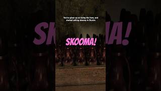 Skyrim has a new skooma man skyrim skooma theelderscrolls videogames [upl. by Ahsiki]