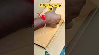 Ertiga fog lamp💡kit installation in car shorts [upl. by Aztin384]