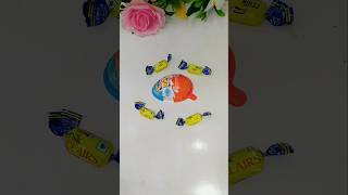 Kinder Joy milk Eclaris toffee popsicle 🍬🍭 shortvideo youtubeshorts jelly tranding [upl. by Sharla]