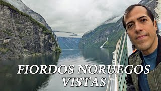 Fiordos Noruegos  vistas desde un crucero [upl. by Halima347]