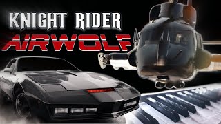 Knight Rider vs Airwolf  Theme Song Mashup Epic Version 2021 [upl. by Scoles300]