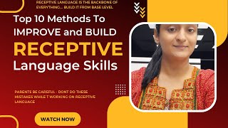 Improve Receptive Language  How to Build Receptive Language in Autism  Language Development Skills [upl. by Lyssa192]