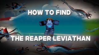 How to find the REAPER LEVIATHAN in Ronautica  Roblox [upl. by Yenial625]