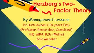 Herzberg Two Factor Theory of Motivation Session 11 MBABBABCOMBusiness Studies class 12 [upl. by Goldshlag]