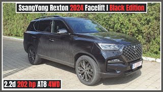 SsangYong Rexton 2024 Facelift Black Edition Review Interior amp Exterior Details [upl. by Maclean]