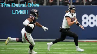 The Duval Dive LIVE Bears Dominate Jaguars in London Showdown [upl. by Lunsford]