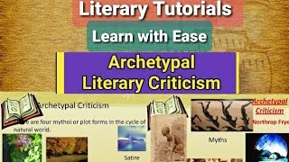 Archetypal Criticism in Literature [upl. by Meredithe]