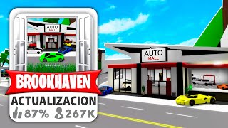 NUEVA ACTUALIZACIÓN de BROOKHAVEN Nuevo Mercado y Más [upl. by Mmada110]