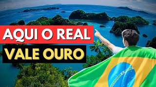 Os 5 MELHORES PAÍSES para Viajar Com o REAL [upl. by Sedecrem707]