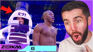 Zerkaa Reacts To Niko Omilana SNEAKING Into KSIs Boxing Match [upl. by Cranford]