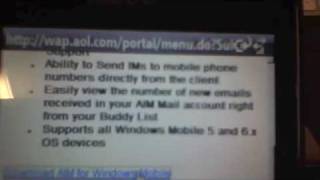 Samsung Code  Howto Install AIM AOL Instant Messenger [upl. by Notlil]