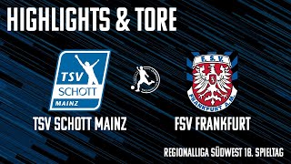 S23 34 Highlights TSV Schott vs FSV [upl. by Senalda282]