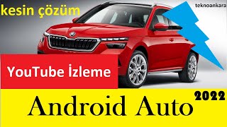 Androidauto arabada canlı tv izle film izle internete gir [upl. by Etnwahs]