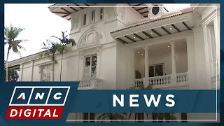 Malacañang unveils newlyrenovated Laperal mansion  ANC [upl. by Lytton]