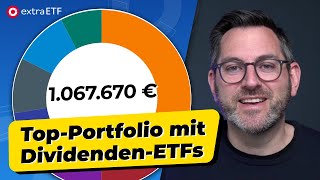 Ruhestand mit Dividenden Joachim zeigt sein 1 Millionen € Portfolio  extraETF PortfolioReview [upl. by Howard]