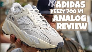 ADIDAS YEEZY 700 V1 ANALOG REVIEW [upl. by Aneeg]