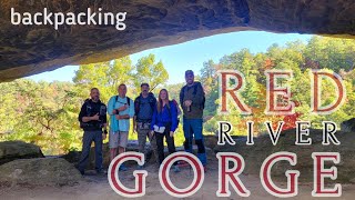 Red River Gorge Backpacking  Auxier Ridge Loop Overnight [upl. by Sonitnatsnoc737]