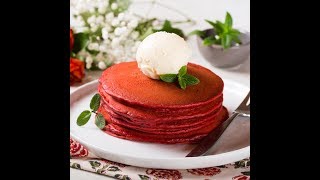 Red Velvet Pancakes [upl. by Lombardy744]