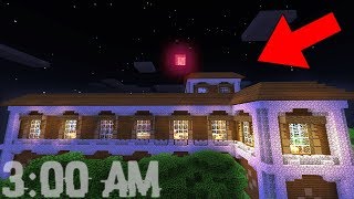 Is this WOODLAND MANSION SEED Haunted in Minecraft Pocket Edition at 3AM [upl. by Abehs]