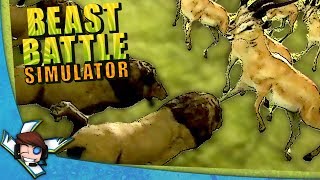 Beast Battle Simulator 1  Les animaux se déchaînent [upl. by Animlehliw]