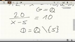GrundmengeDefinitionsmenge und Lösungsmenge von Linearen Gleichungen Analysis [upl. by Nytnerb]