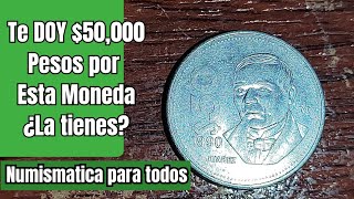 Te DOY 50000 Pesos por esta Moneda ¿La Tienes [upl. by Nareht]