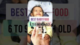 Best Baby Food for 6 to 9 Month old 🍠 shorts trendingshorts babyfood [upl. by Eiryk]