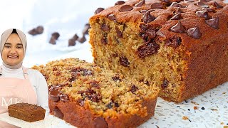 The best ever CHOCOLATE CHIP BANANA BREAD recipe [upl. by Kegan]