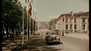 Oslo sentrum 1954 [upl. by Chiarra]