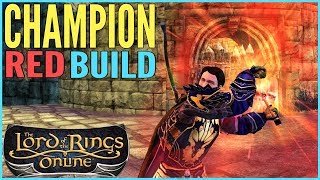 LOTRO Champion Guide Red Line Trait Build  LevelingDPS [upl. by Tteve]